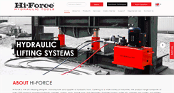 Desktop Screenshot of hi-force.com